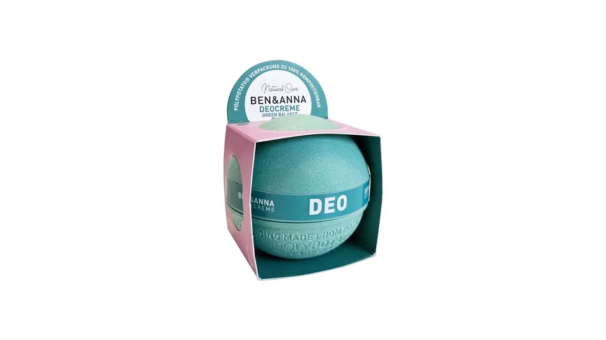 BEN&ANNA Poly Potato Deocreme Green Balance 40 g