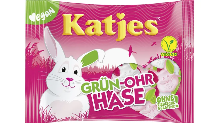 Katjes Grün-Ohr Hase vegan 175 g