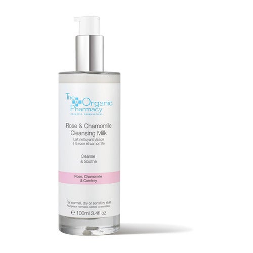 „The Organic Pharmacy“ valomasis pienelis su rožių ir ramunėlių ekstraktu, 100 ml