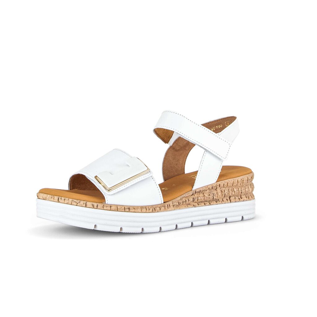 Gabor comfort Keilsandalette weiß