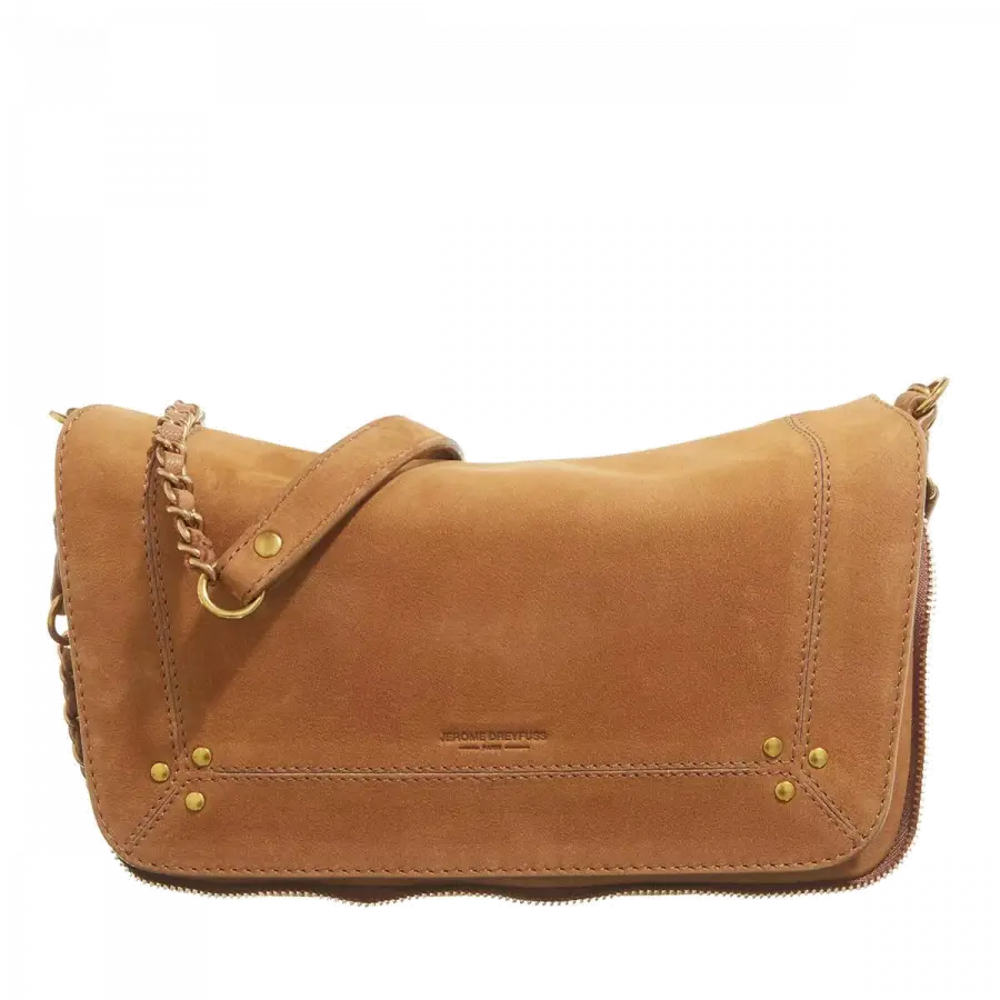 Jerome Dreyfuss - Jerome Dreyfuss Shoulder Bags Baumwolle Cognac - braun