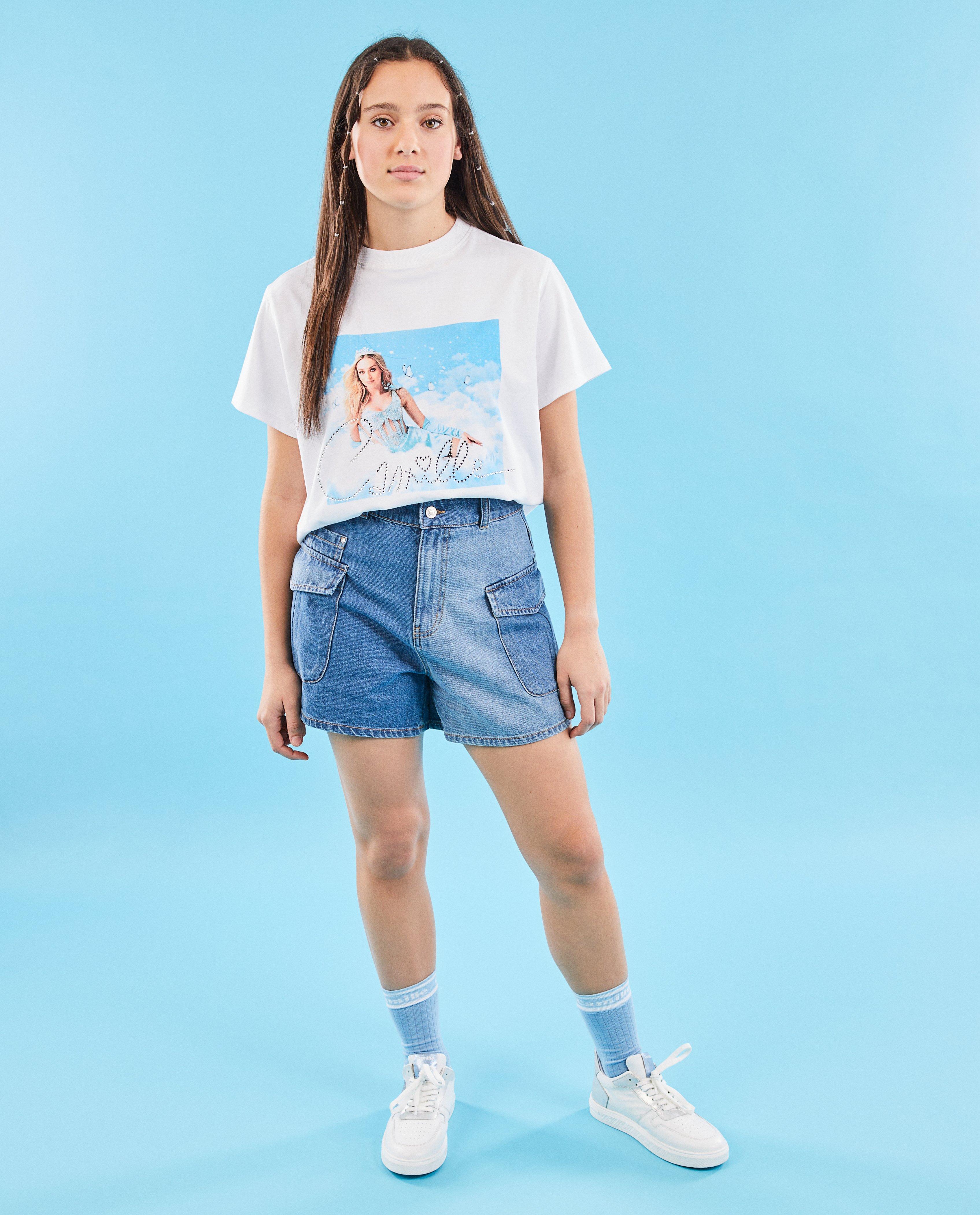 CAMILLE biopamut póló, XS-XL fehér