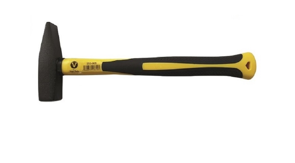 Vago-Tools Profi 4 tlg Set Schlosserhammer Fiberglasstiel Hammer 300g 500g 800g 1000 g
