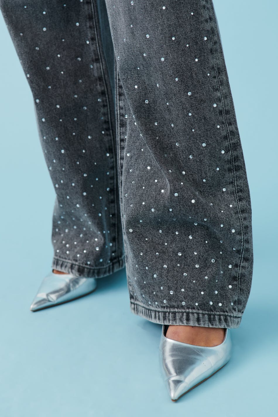Rhinestone jeans
