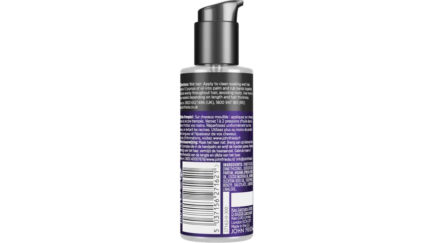 John Frieda Frizz Ease Miraculous Recovery Repairing Tropical Oil 100 ml