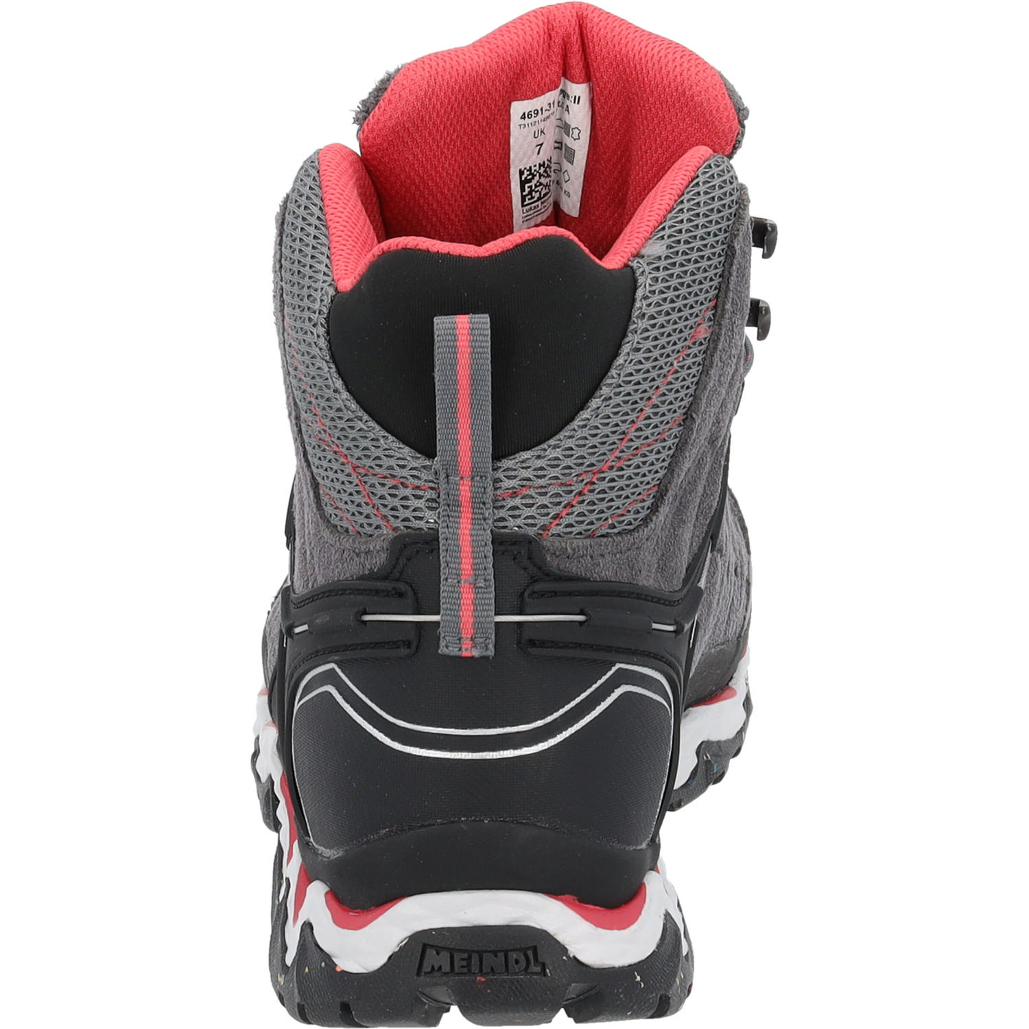 Meindl Lite Hike Lady GTX 4691, Wanderschuhe, Damen, anthrazit/rose