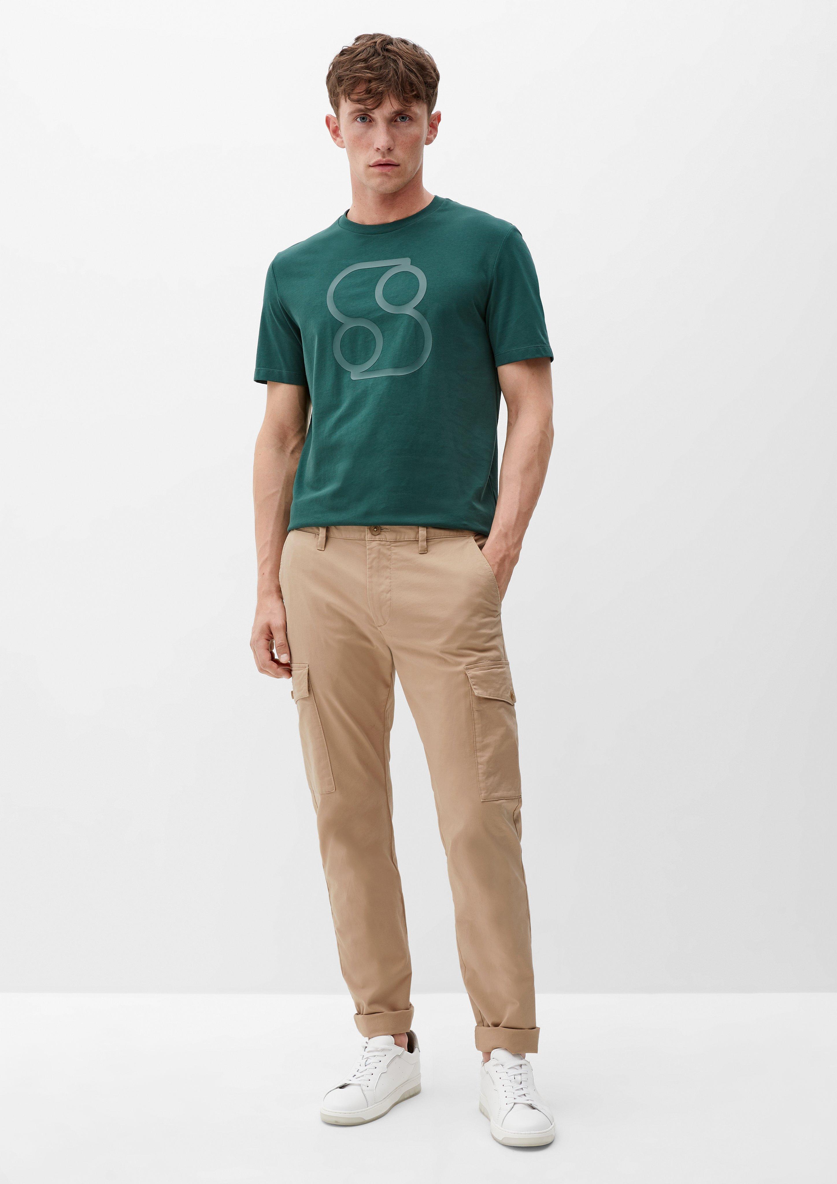Regular: Elastische Cargohose  2121476-8195