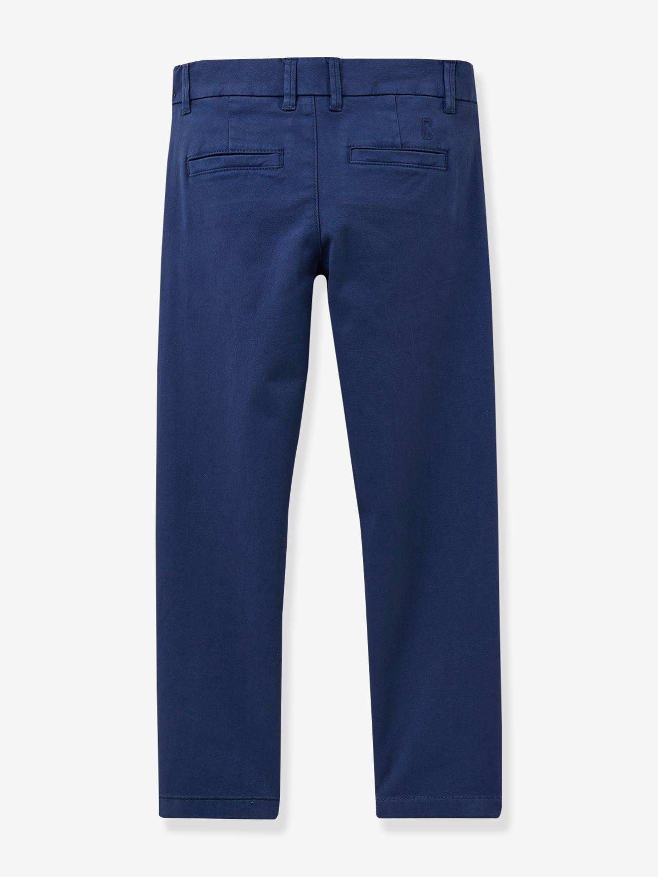 Cyrillus Leichte Jungen Chinohose CYRILLUS - azurblau