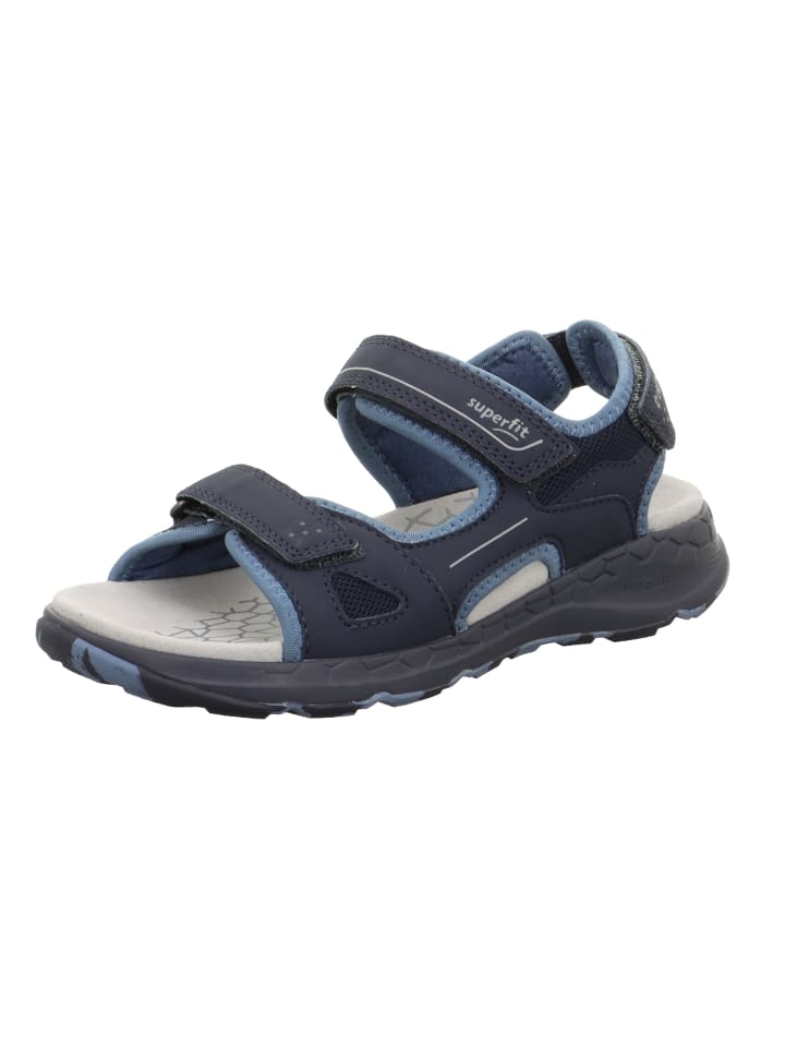superfit Sandale CRISS CROSS in Blau/Hellgrau günstig kaufen 37