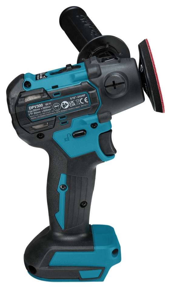 Mașină de lustruit fără fir Makita DPV300Z 80 mm 18V fără baterii și încărcător