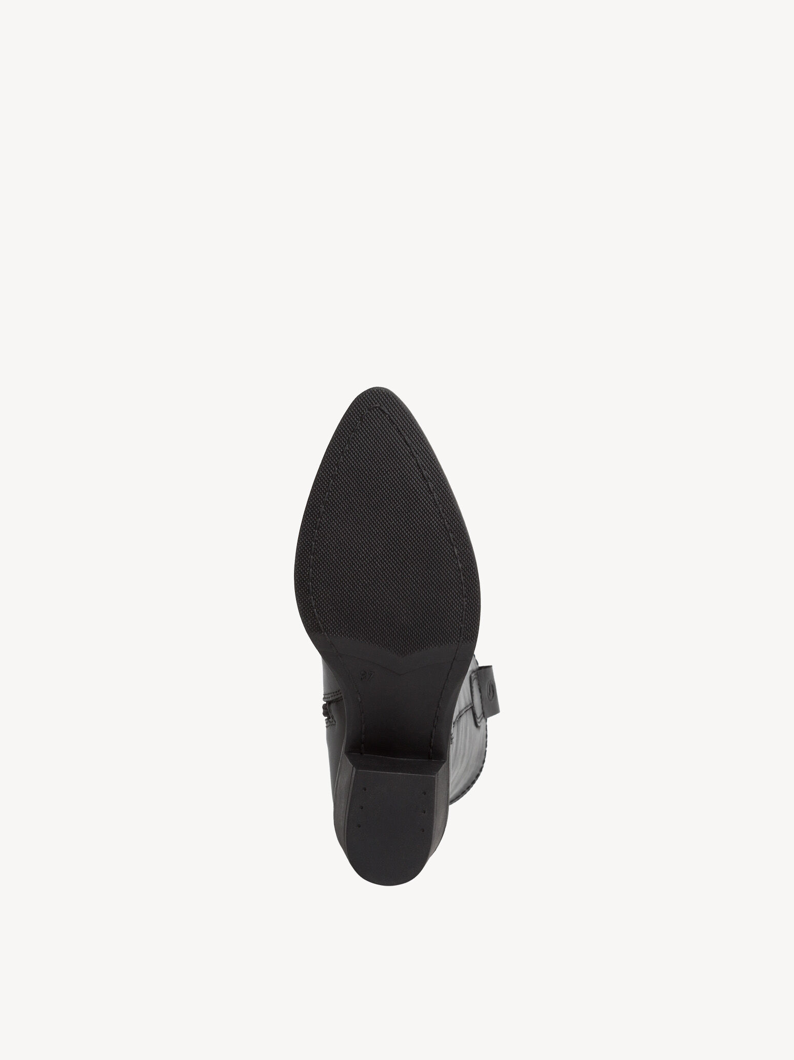 Bottes de cow-boy en cuir - noir
