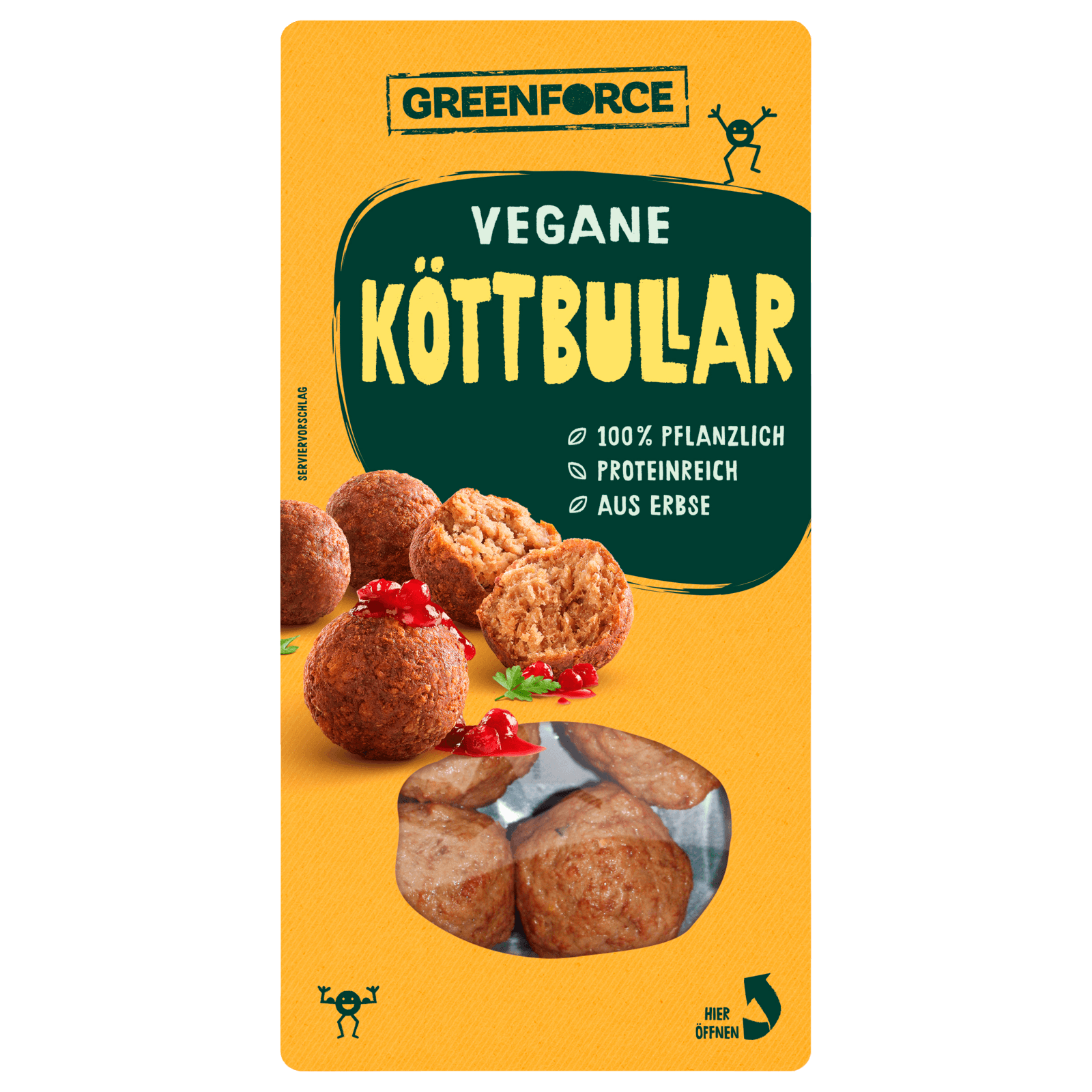 Greenforce Frische Köttbullar vegan 180g