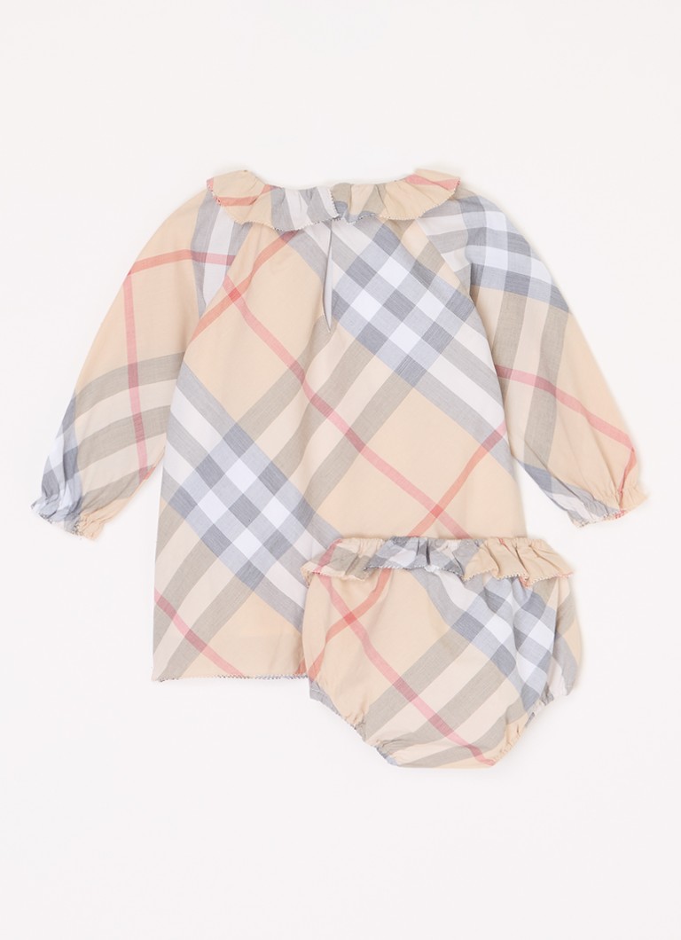 Burberry Emmeline tunikas kleita no organiskās kokvilnas ar apakšbiksēm