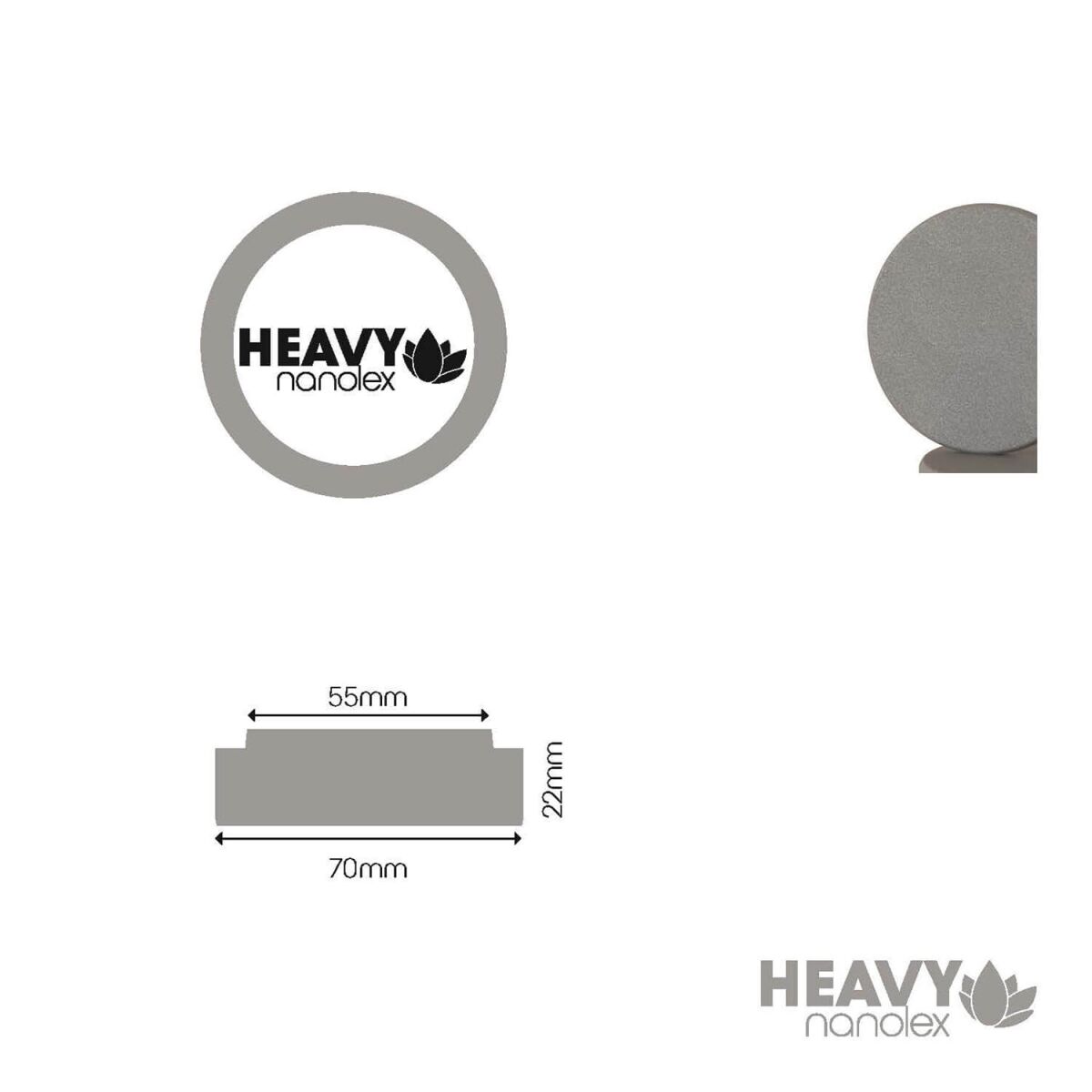 Nanolex Polierpad Heavy 50mm hart 5Stk.