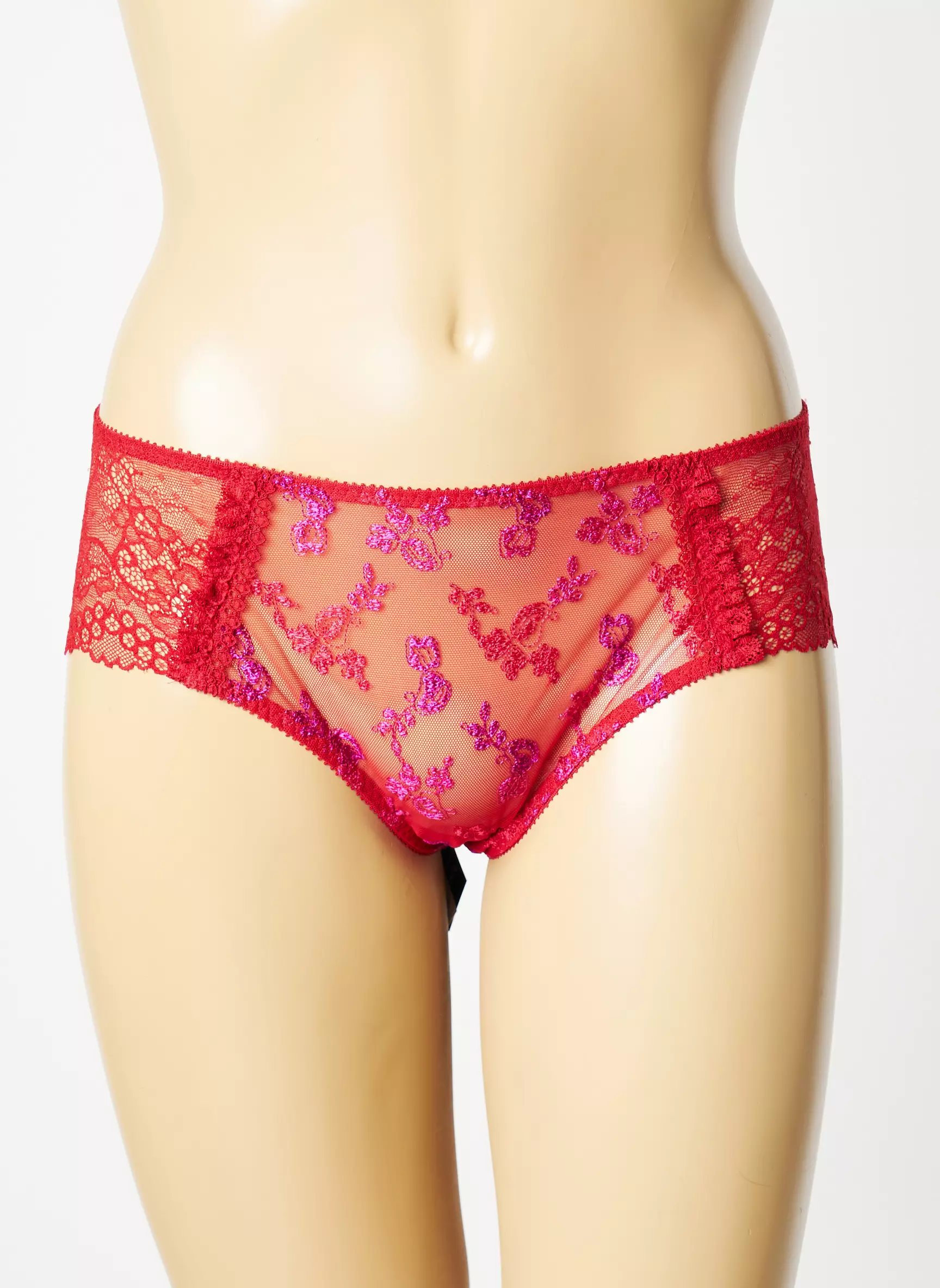 Empreinte Culottes Femme couleur rouge