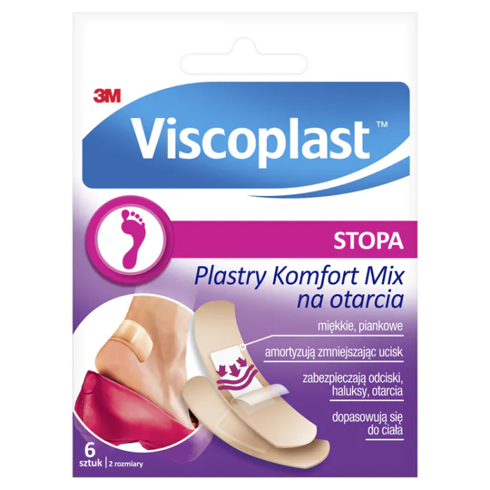 Viscoplast Comfort Mix, parches antiabrasión