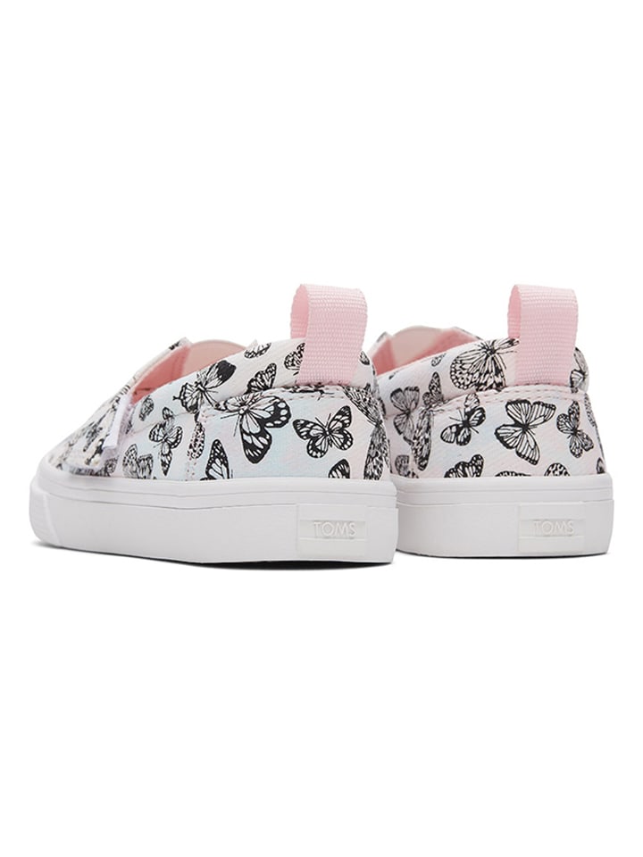 TOMS Slipper in Weiß günstig kaufen