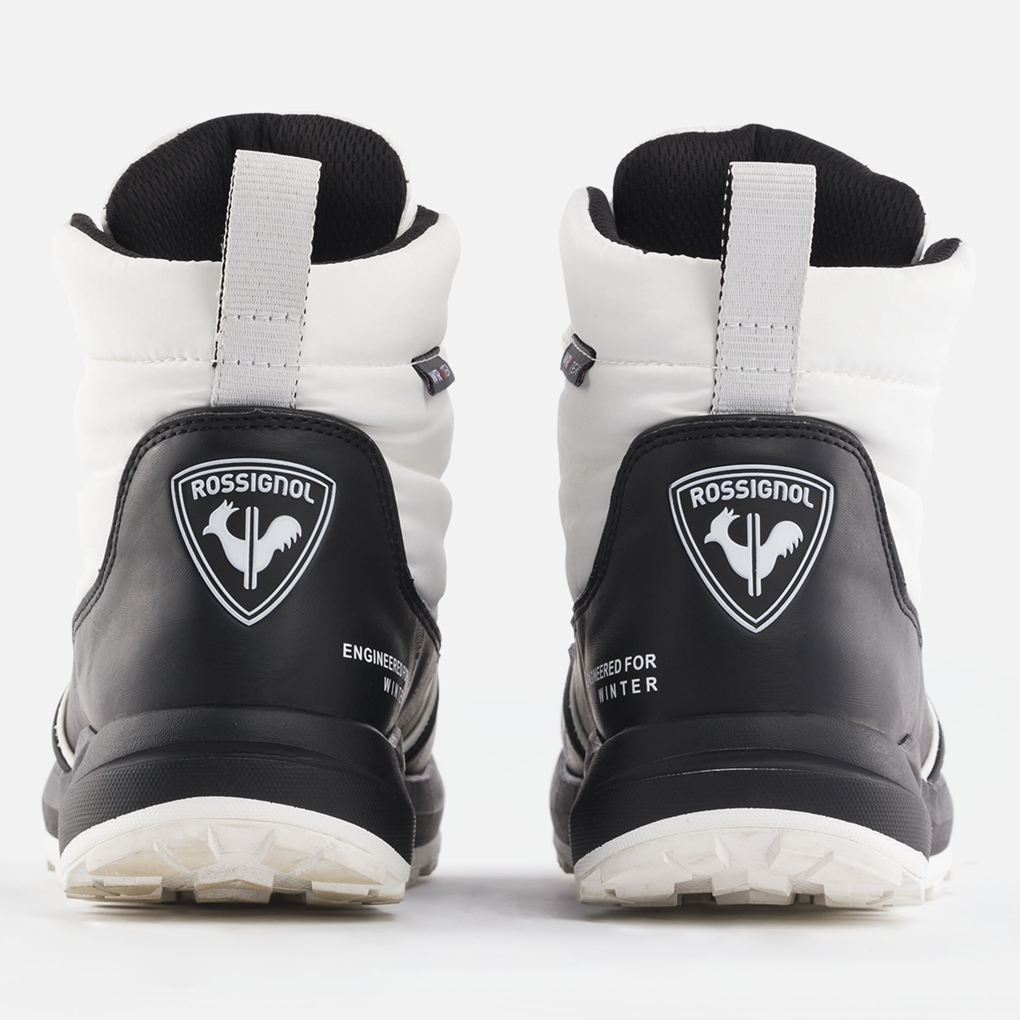 Bottines après-ski unisexe Podium noires et blanc