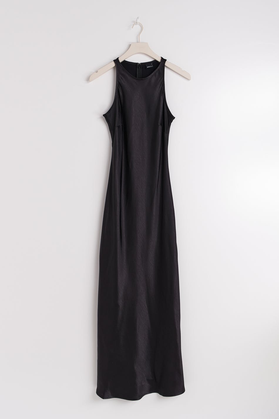 Maxi satin dress