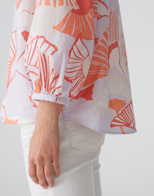 Printbluse Faomi nature