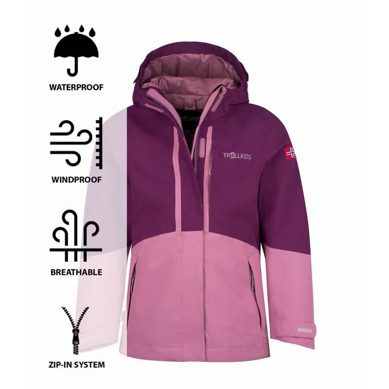 Trollkids Skaland Funktionsjacke Mädchen