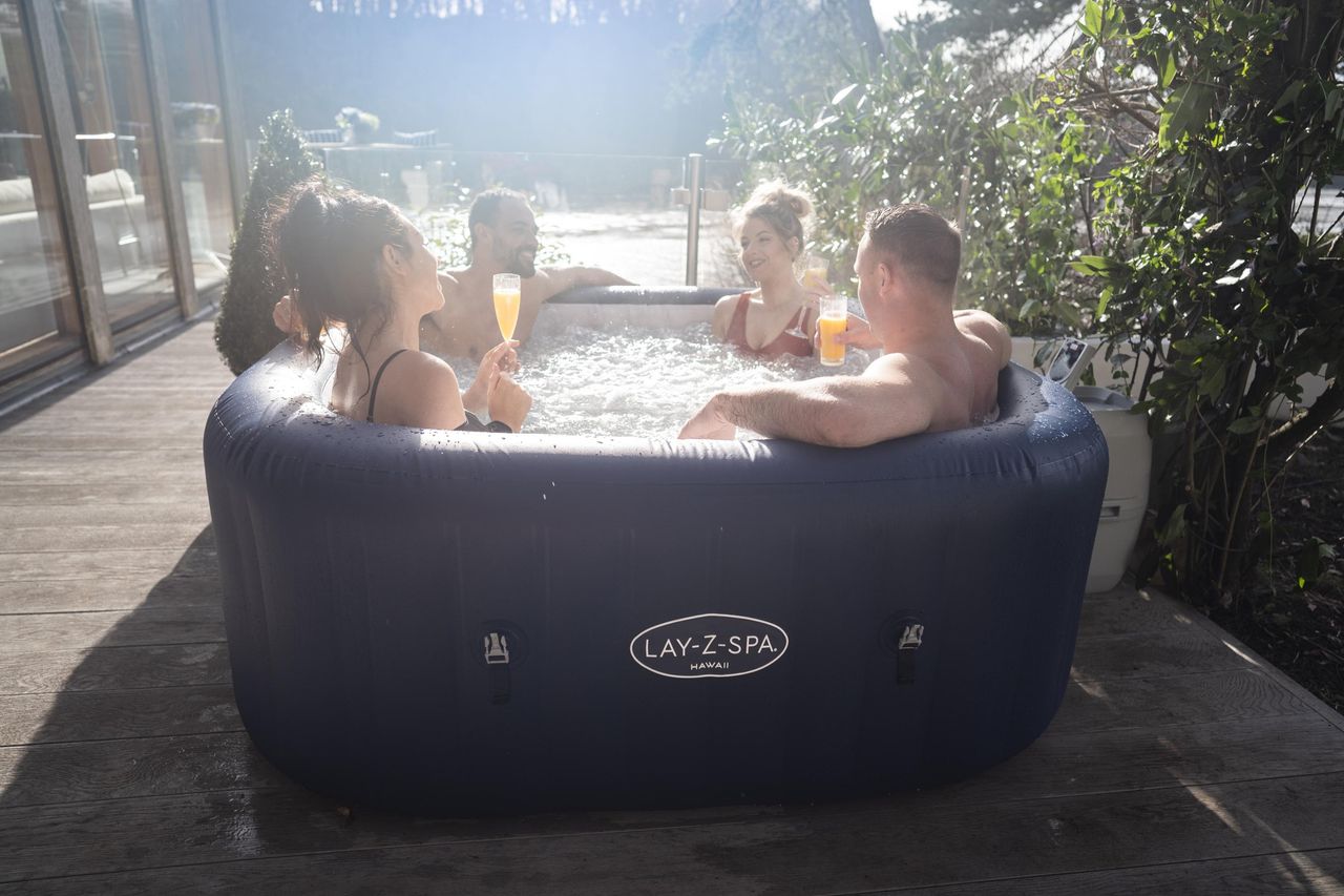 Bestway LAY-Z-SPAWhirlpool Hawaii AirJet™ 180 x 180 x 71 cm, eckig