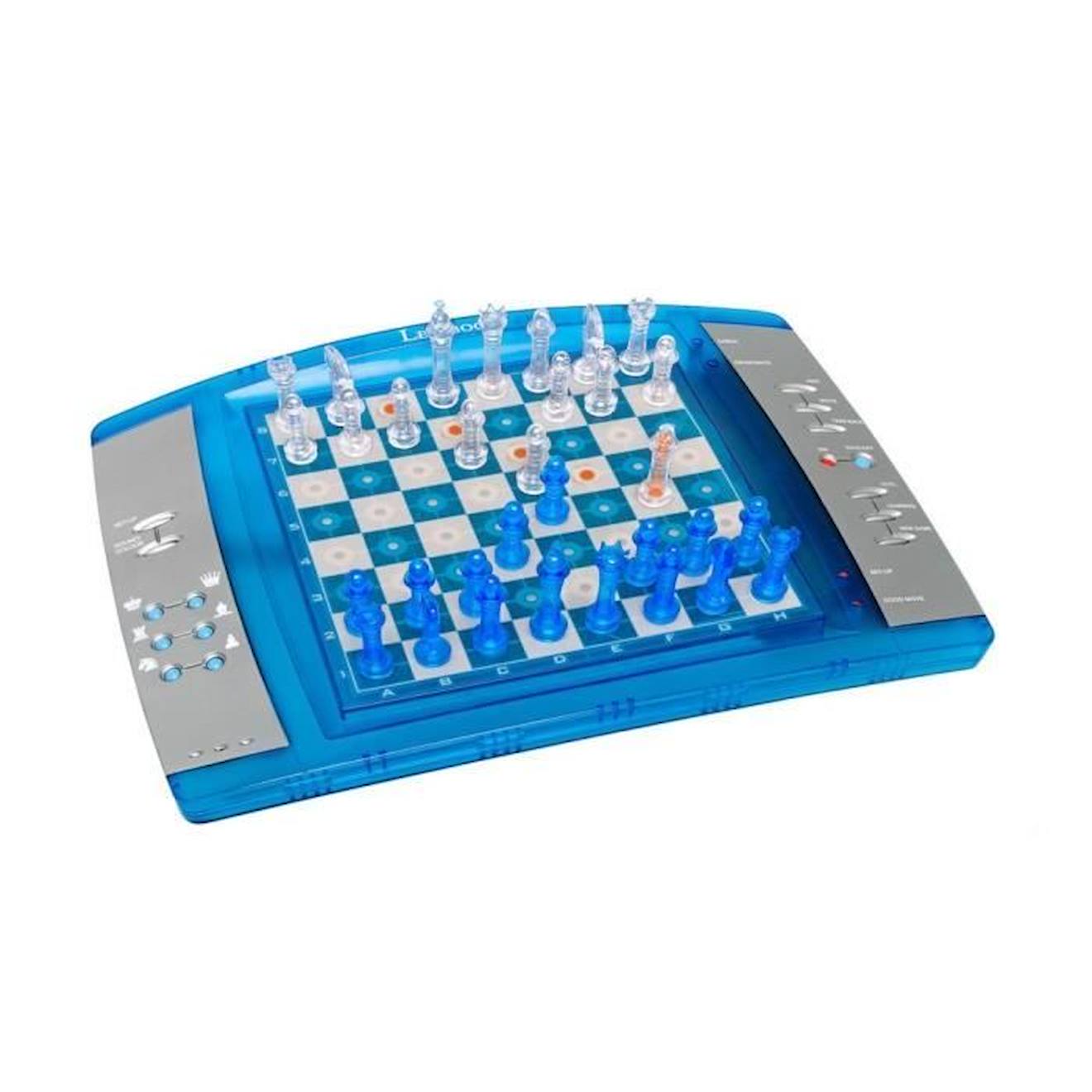 ChessLight® Jeu d'échecs électronique lumineux bleu