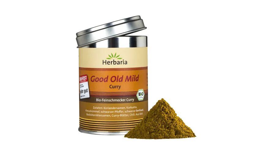 Herbaria Good Old Mild Curry bio M-Dose 80 g