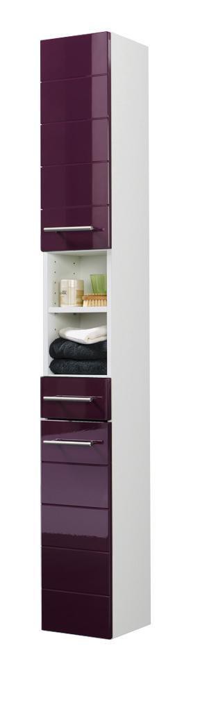 Held Möbel Held Rimini Seitenschrank 25 Aubergine