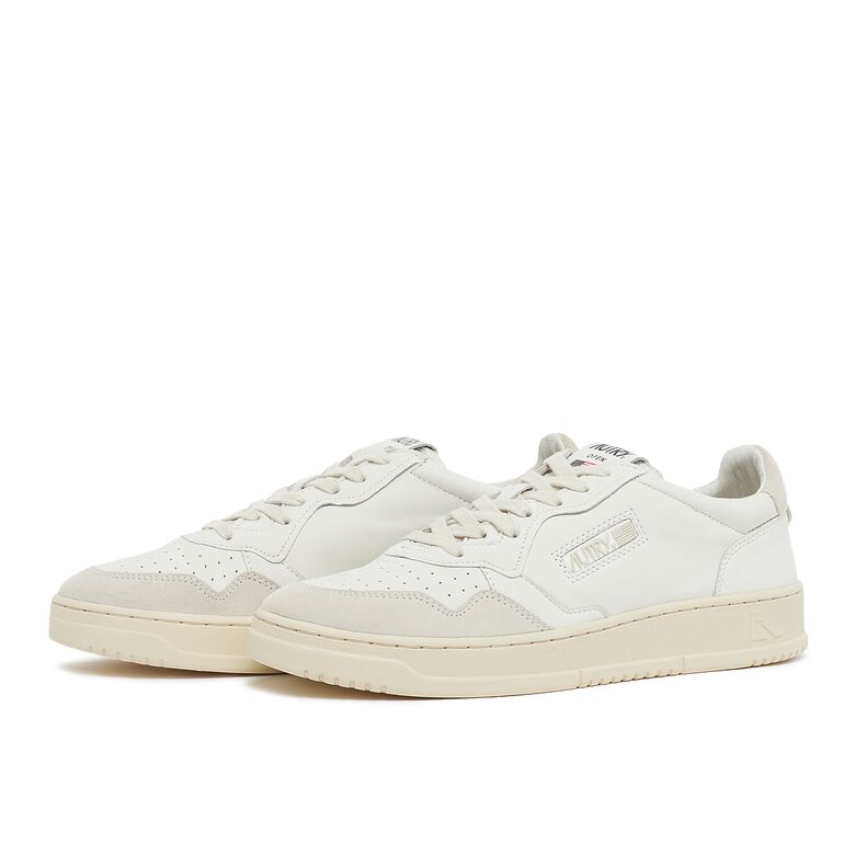 Autry Open Low leat/leat white