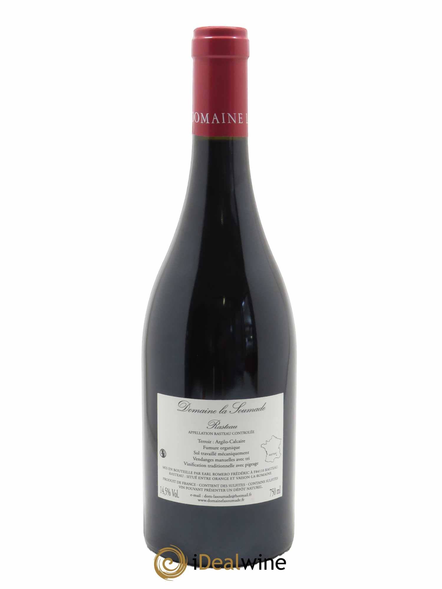 Rasteau Fleur de confiance La Soumade (Domaine)  2019 - Lot de 1 Bouteille