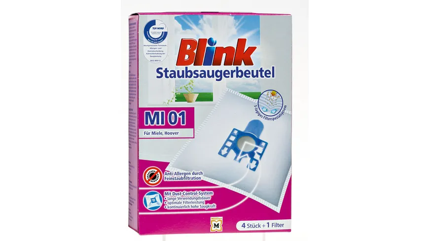 Blink Staubsaugerbeutel MI01