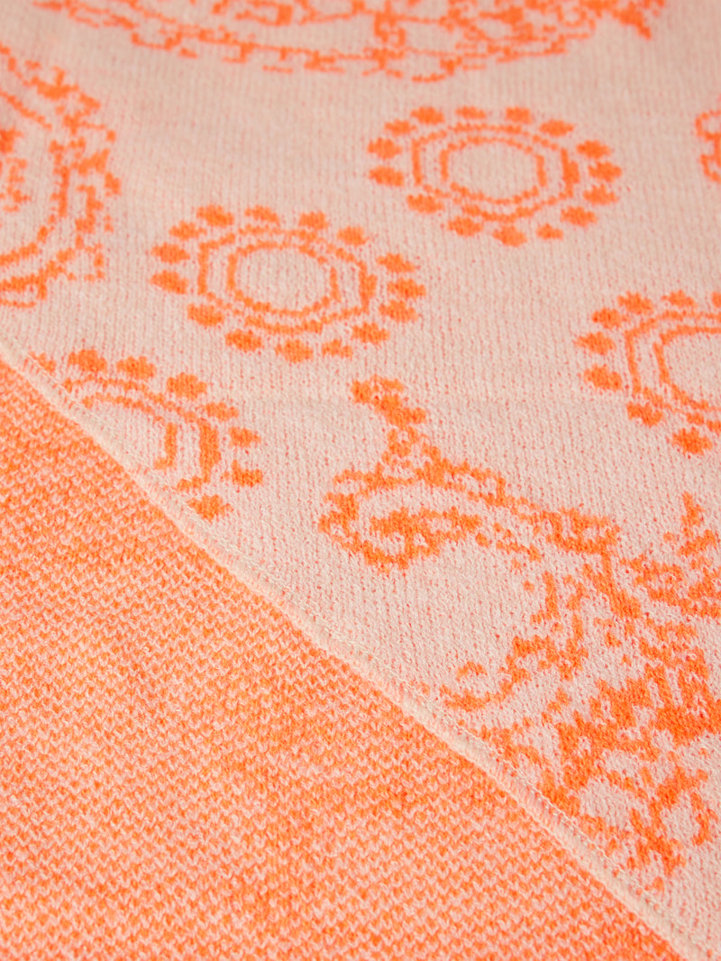 Schal mit Allover-Muster Modell 'Divine Stole' in beige