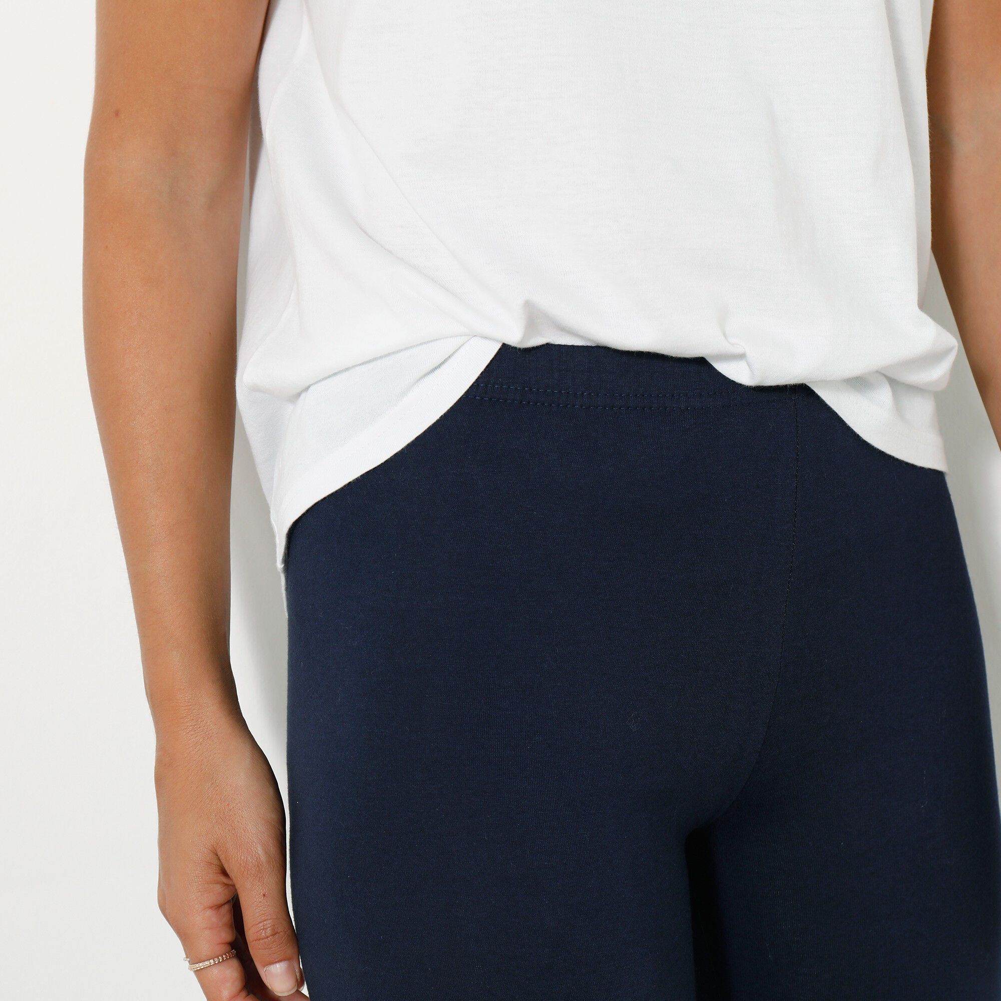 Legging uni, coton biologique