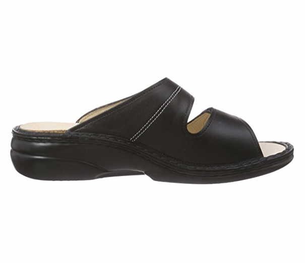 FINN COMFORT Pantoletten schwarz Sansibar plata