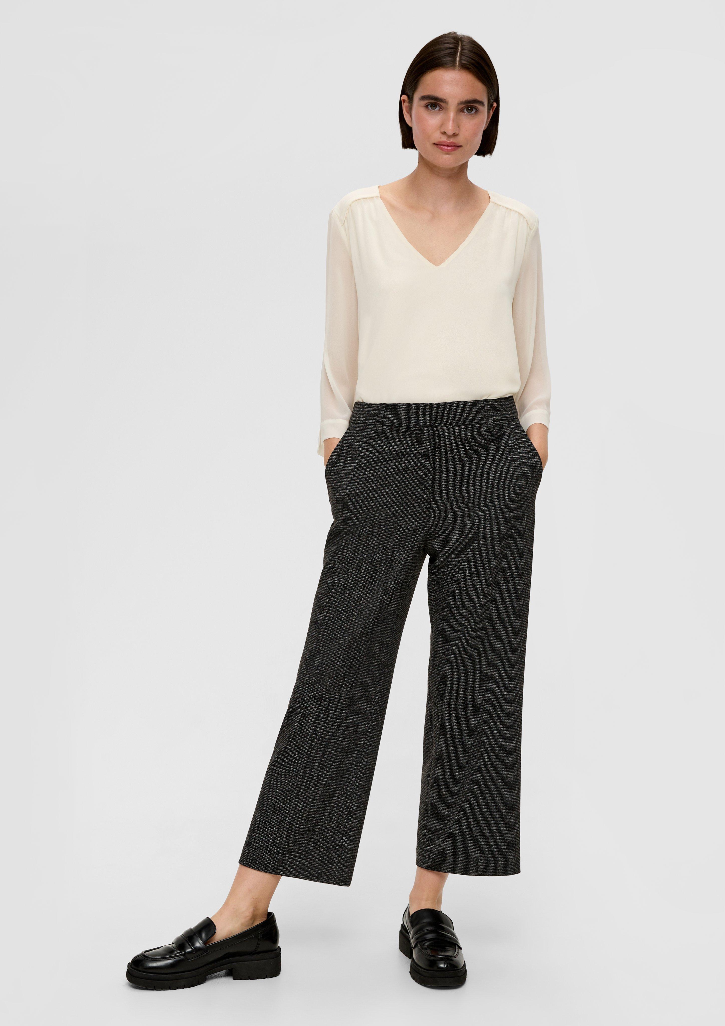 Regular: Gemusterte Culotte  2136182-99W1