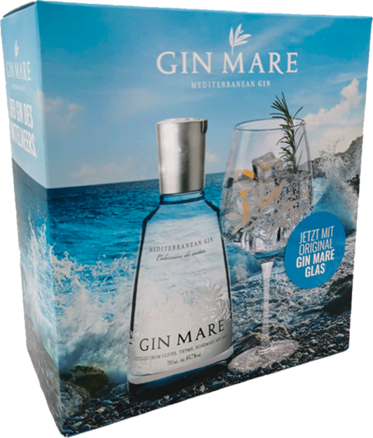Gin Mare mit Glas
