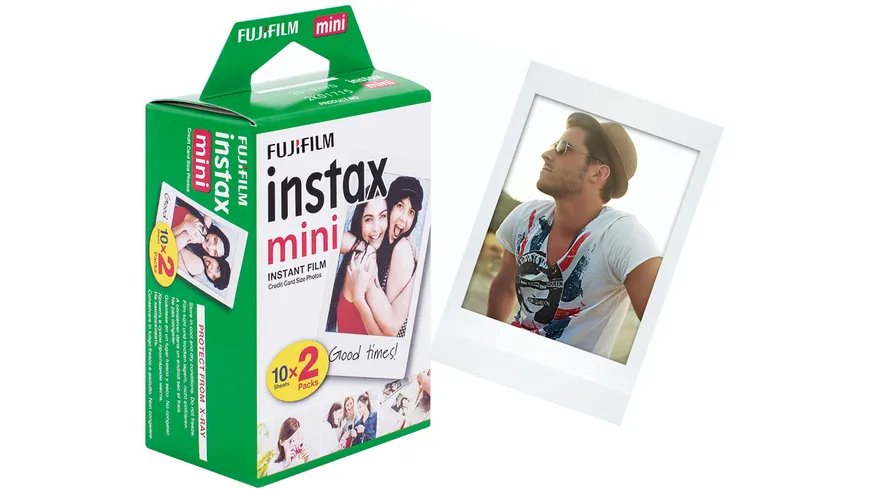 Fujifilm instax mini Film white frame 2er Pack