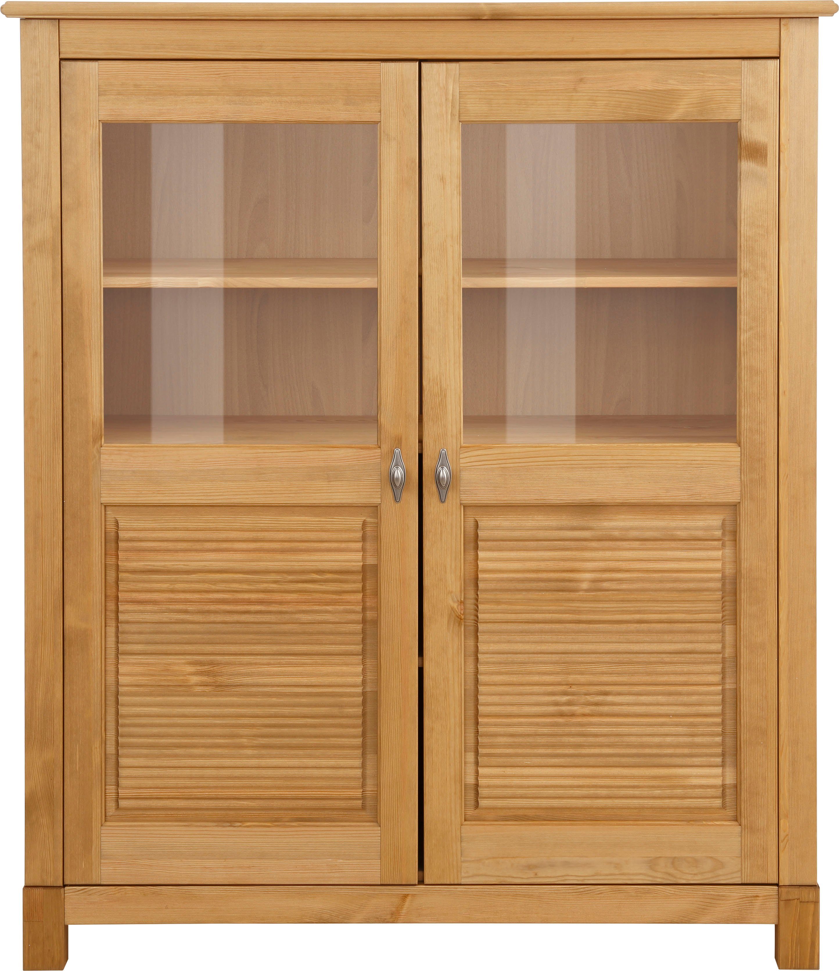 Home affaire Highboard Rauna, Breite 111,6 cm, aus massiver Kiefer