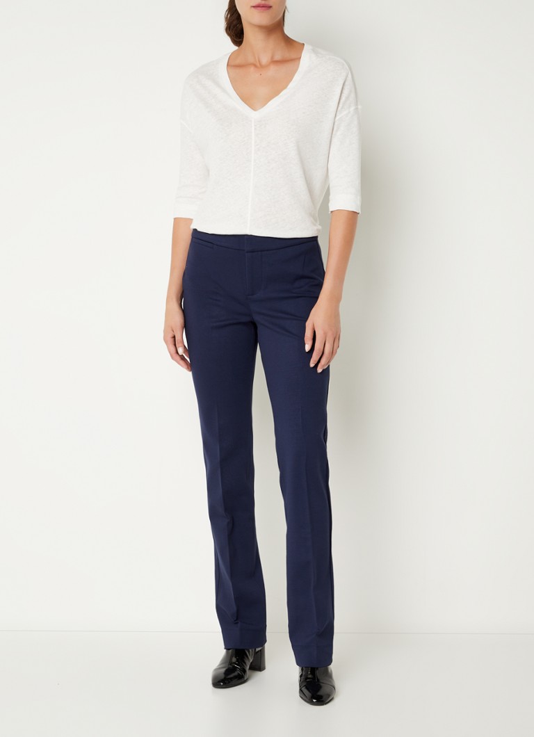 NYDJ Mid waist slim fit trousers with stretch