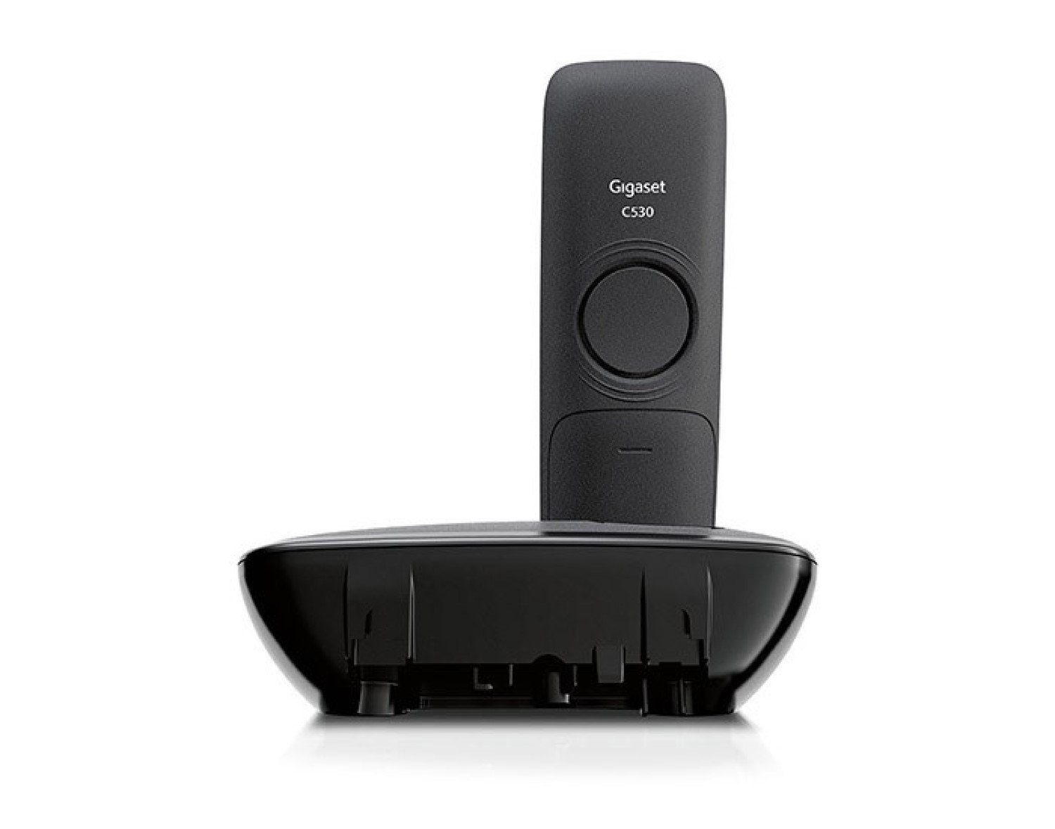 Gigaset C 530A Festnetztelefon (Mobilteile: 1, Freisprechen, Großes beleuchtetes TFT-Farbdisplay, Wecker, Kalender)