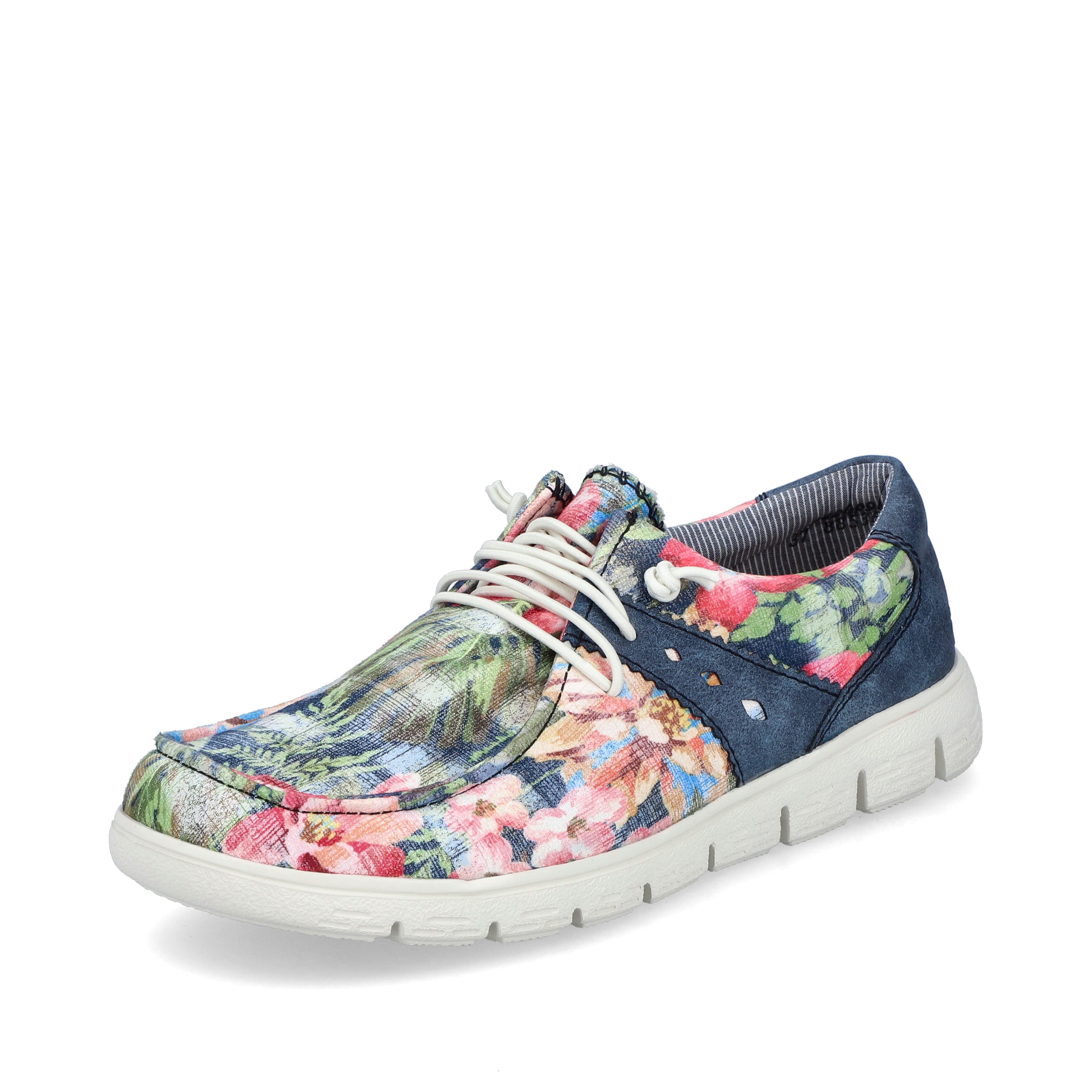 Rieker Damen Slipper multi-denimblau