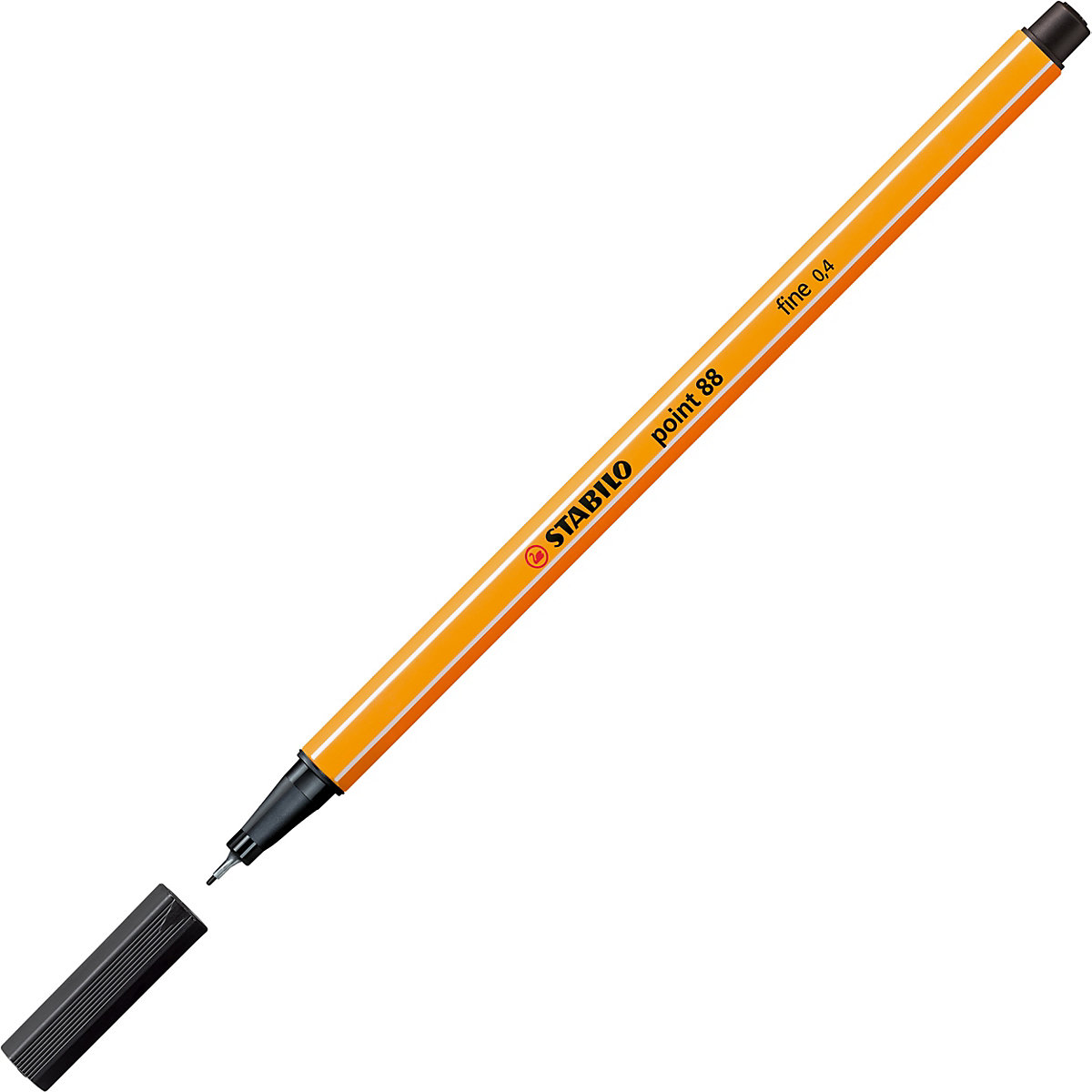 Fineliner point 88, 25 Farben im Rolletui