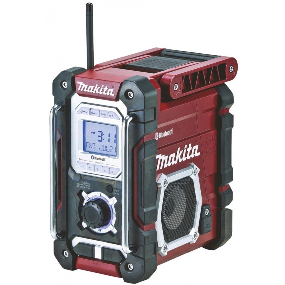 Makita DMR108AR - Baustellenradio - rot/schwarz Baustellenradio