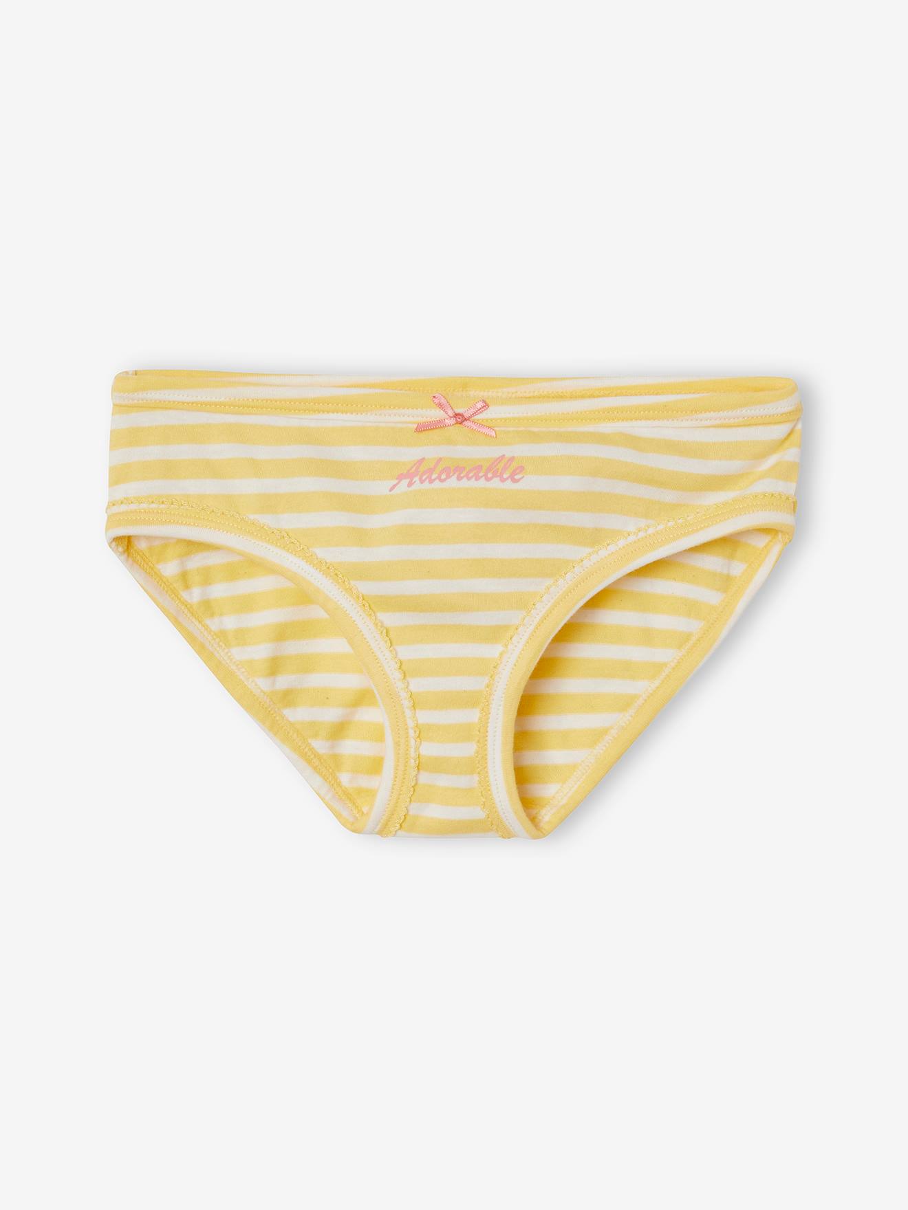 Vertbaudet 7er-Pack Mädchen Slips Oeko-Tex - farblich sortiert