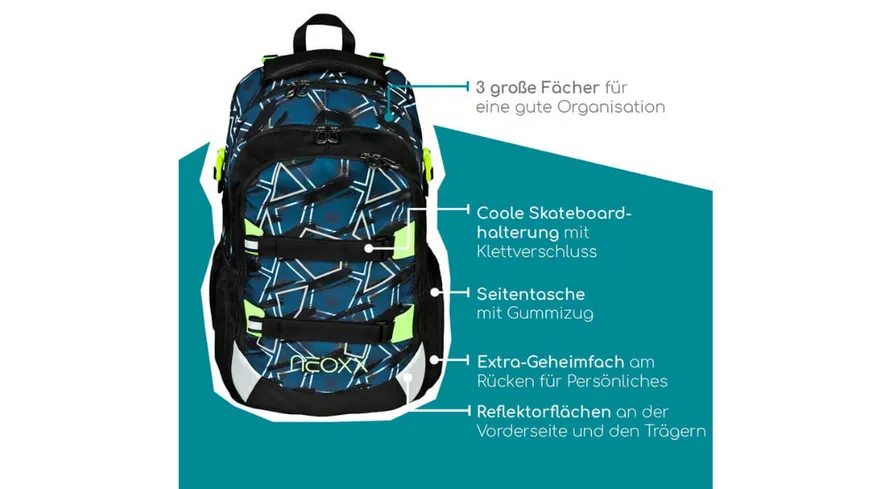 NEOXX Active Schulrucksack Flash Yourself
