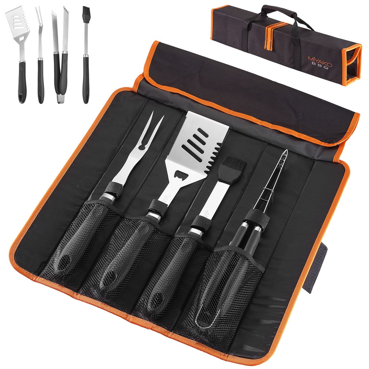 DEUBA Grillbesteck 4tlg   Tasche