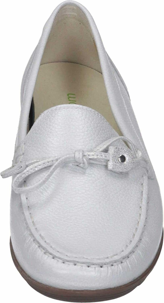 WALDLÄUFER Komfort Slipper weiss D.-Slipper