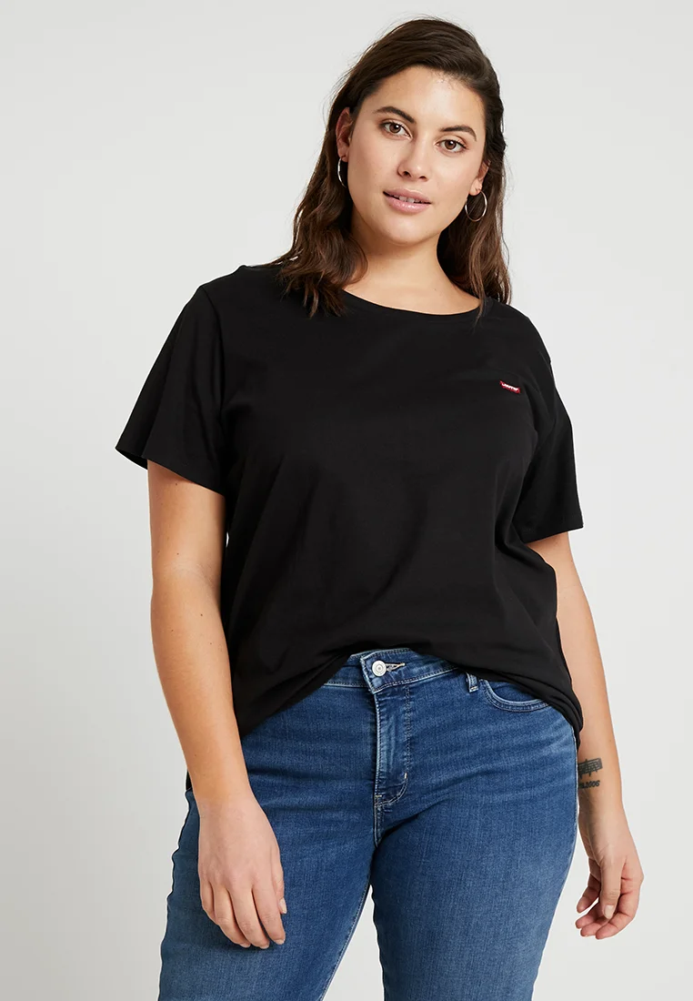 Levi's® Plus PERFECT CREW - Camiseta con estampado