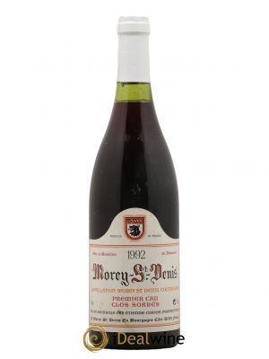 Morey Saint-Denis 1er Cru Clos des Sorbes Etienne Cosson 1992 - Lot de 1 Bouteille